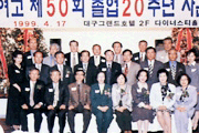 50회 졸업 20주년 사은회 (1999.4.17) 이미지